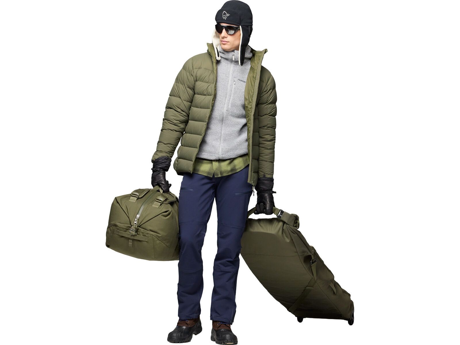 Norrona femund down700 Zip Hood M's, olive night | Bild 7