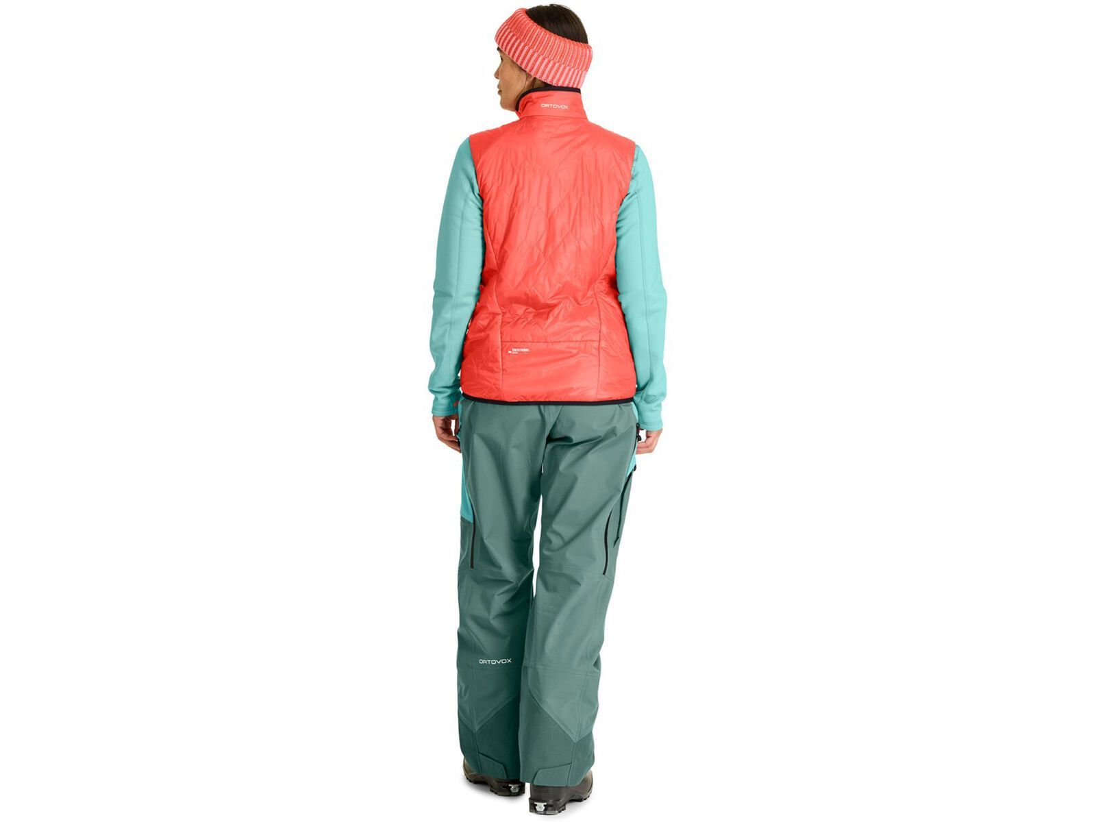 Ortovox Swisswool Piz Vial Vest W, coral | Bild 4