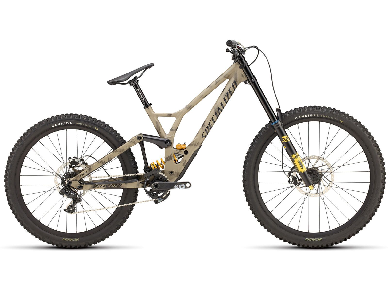 Specialized Demo Race, satin taupe/black/brushed | Bild 1