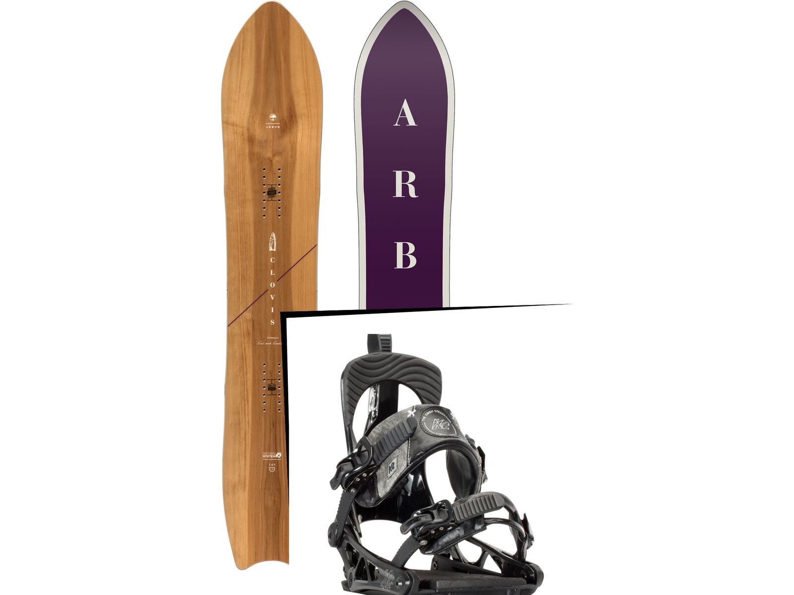 Set: Arbor Clovis Womens 2017 + K2 Cinch Tryst (1488392S) | Bild 1
