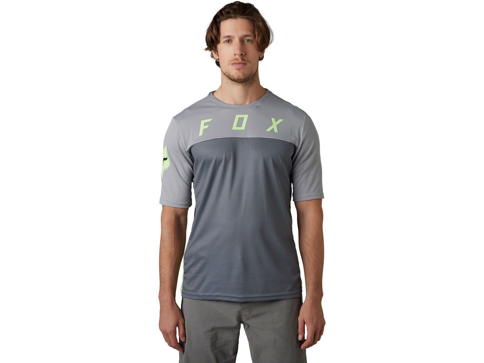 Fox Defend SS Jersey Cekt, black/grey | Bild 2