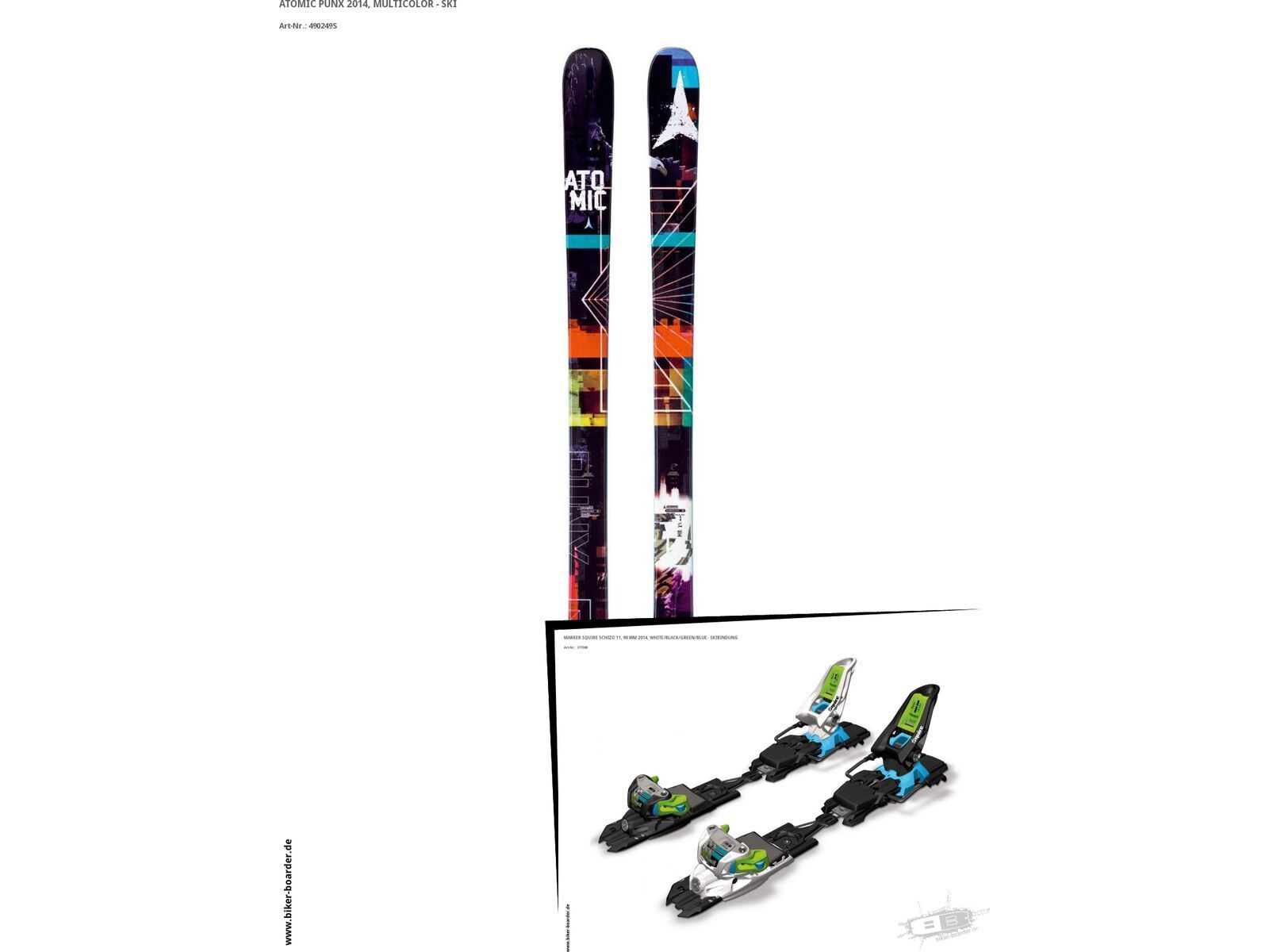 Atomic Set: Punx 2014 + Marker Squire Schizo 11 | Bild 1