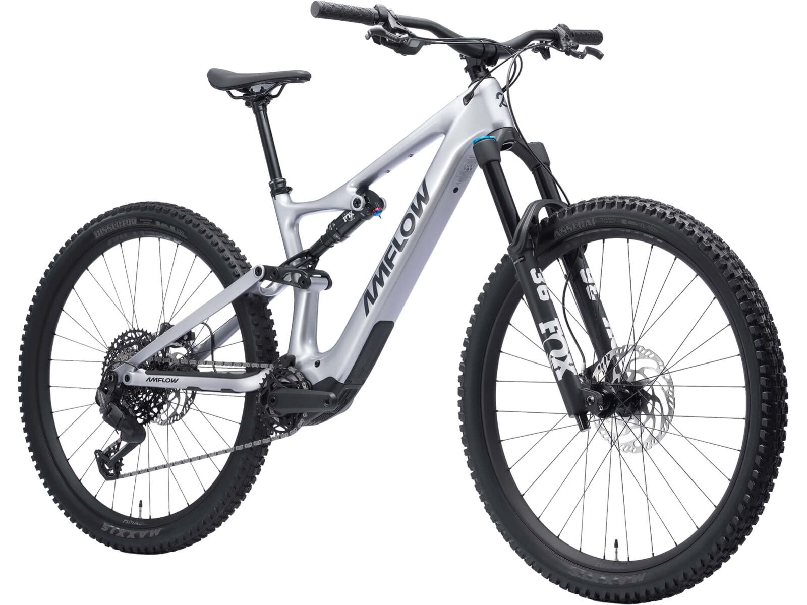 Amflow PL Carbon SRAM Eagle 70 - 800 Wh, satin silver | Bild 2