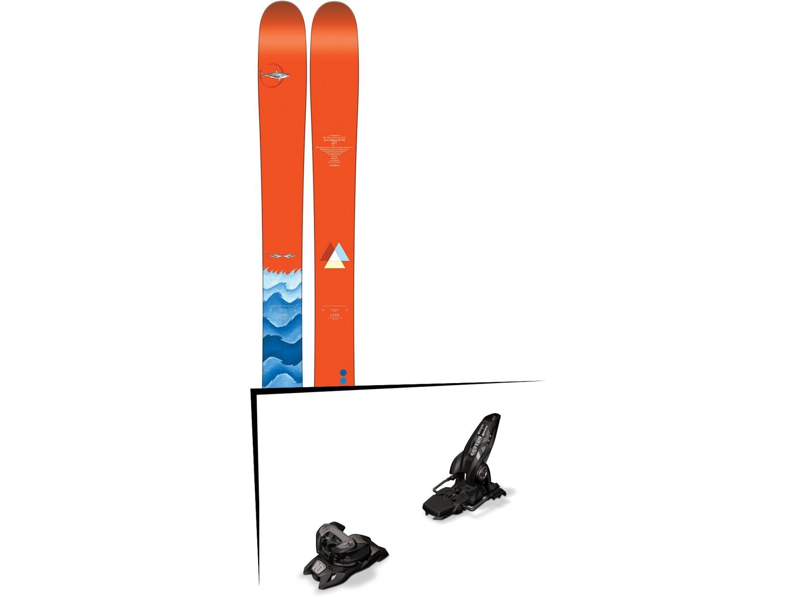 Set: Line Sir Francis Bacon Shorty 2017 + Marker Griffon 13 ID (1685401) | Bild 1