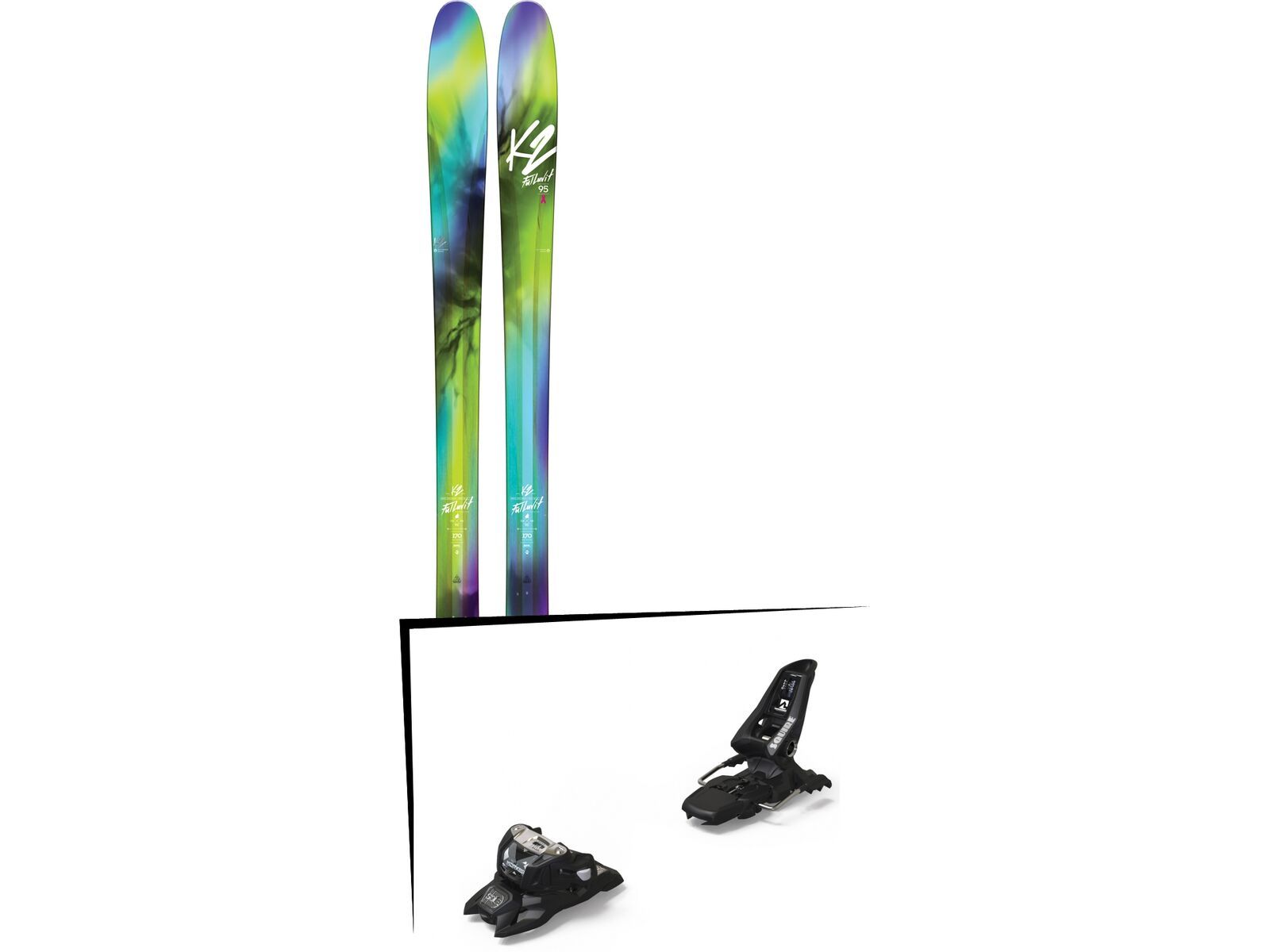 Set: K2 SKI FulLUVit 2017 + Marker Squire 11 ID (2261300) | Bild 1