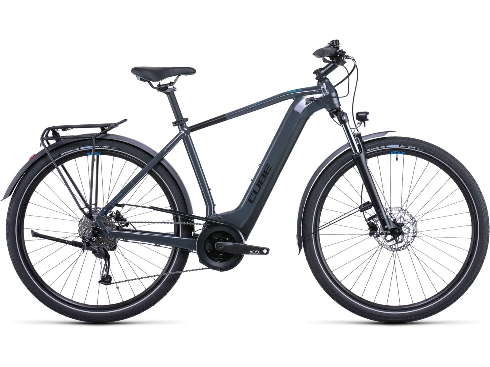 Cube Touring Hybrid One 400, grey´n´blue | Bild 1