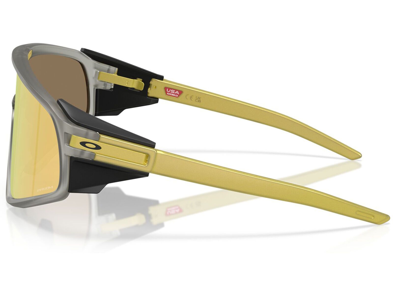 Oakley Latch Panel Alloy Collection, Prizm 24k / matte grey ink | Bild 9