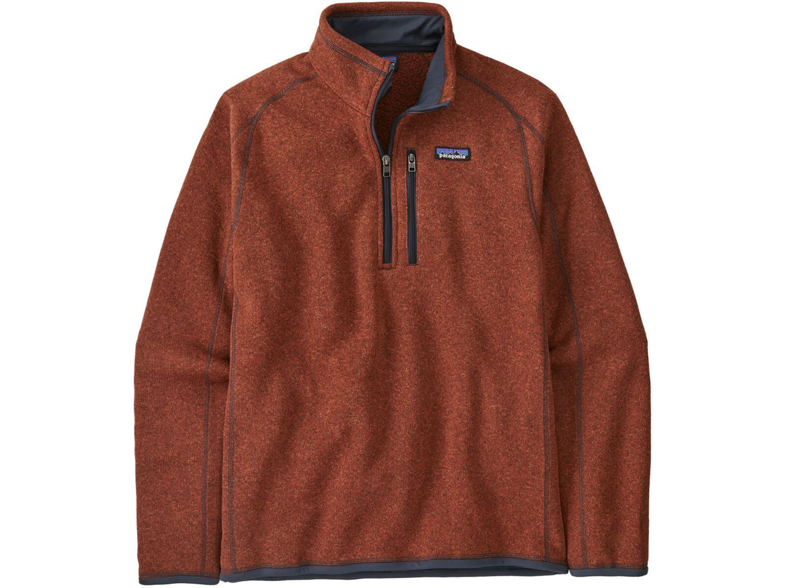 Patagonia Men's Better Sweater 1/4 Zip Fleece, burnished red | Bild 1