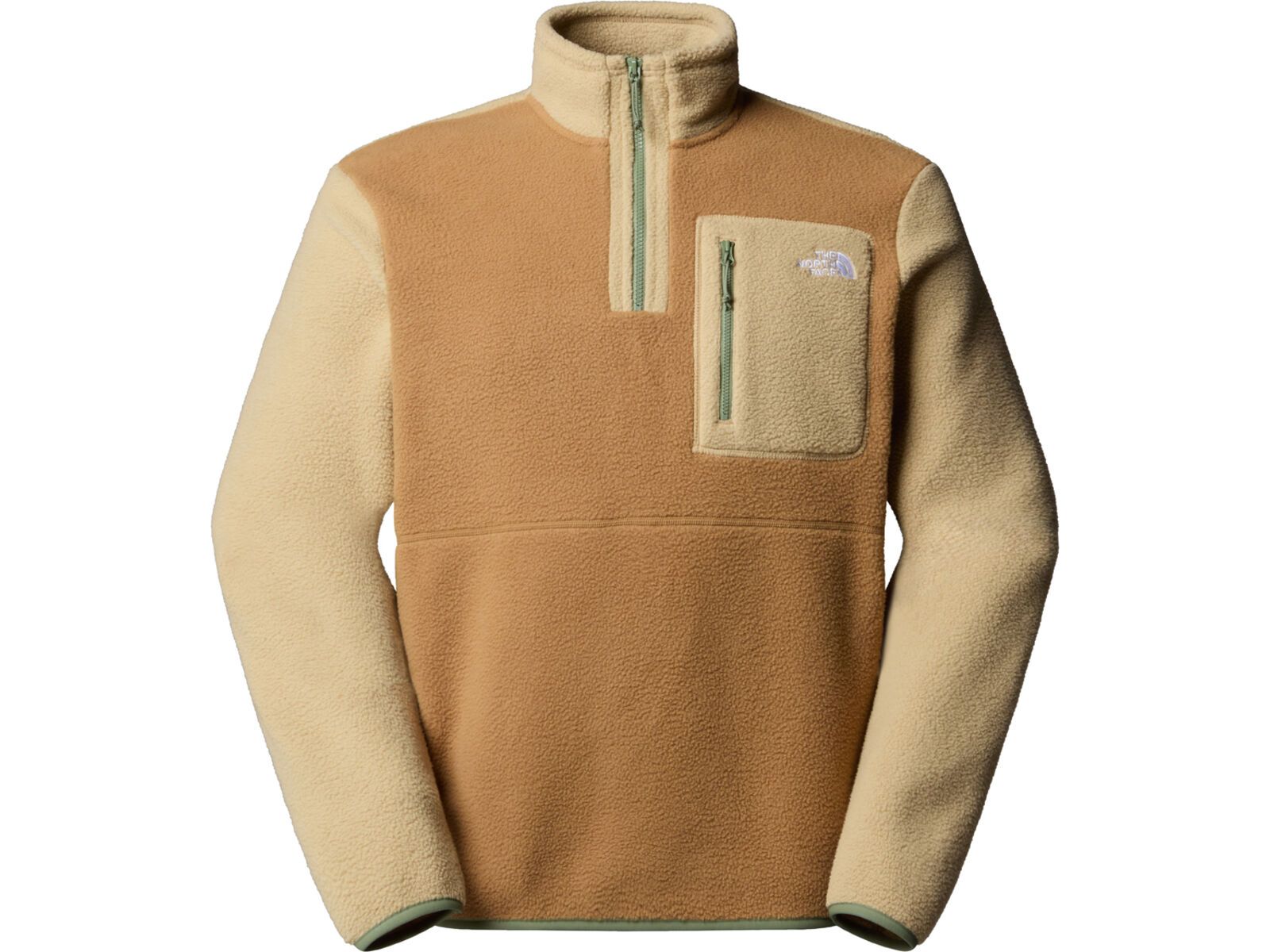The North Face Men’s Yumiori 1/4 Zip, utility brown/khaki stone/bark mist | Bild 1