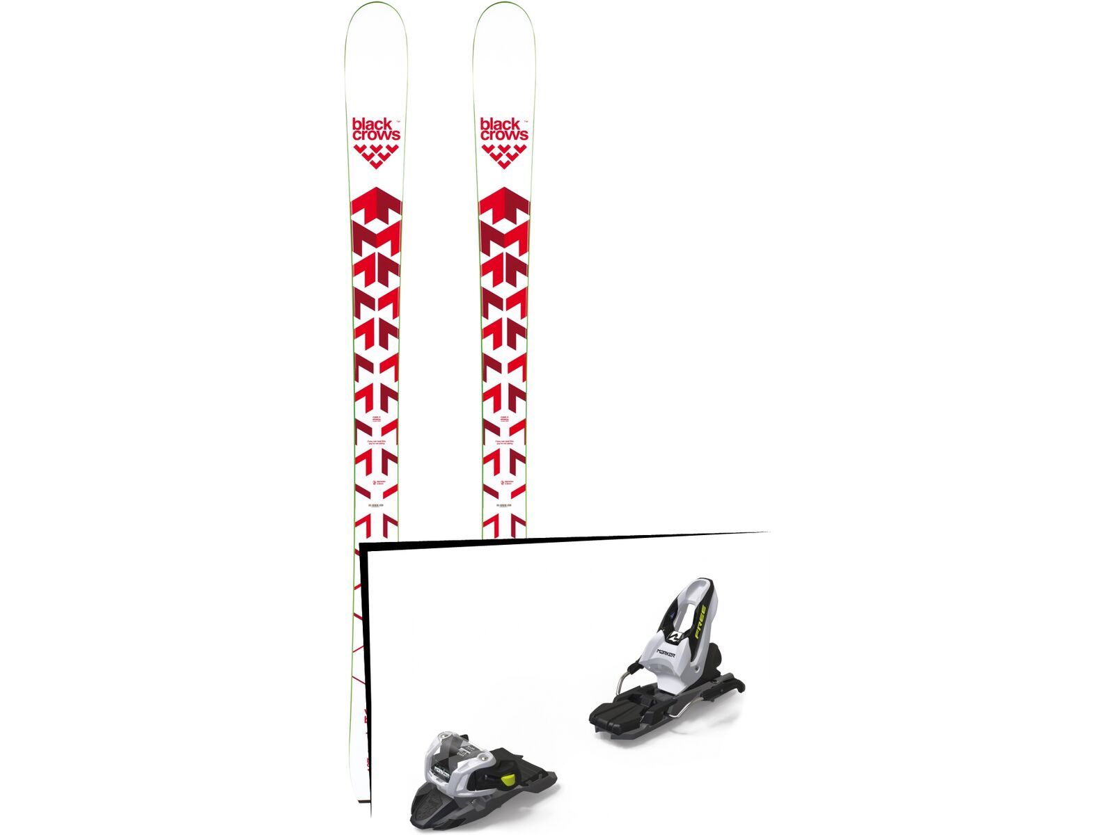 Set: Black Crows Vertis Birdie 2019 + Marker Free Ten black/white | Bild 1