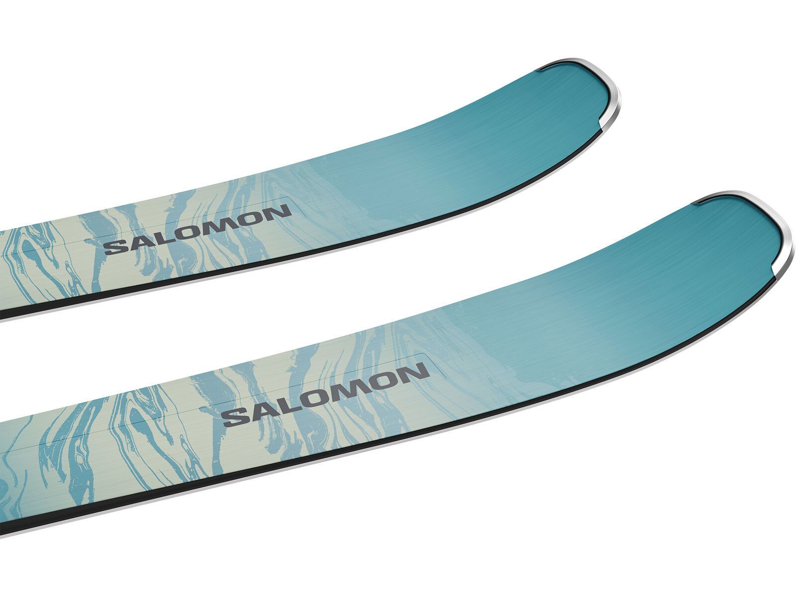 Salomon Stance 80 + M10 GW L80, alaskan blue/porcelain/lime cream | Bild 5