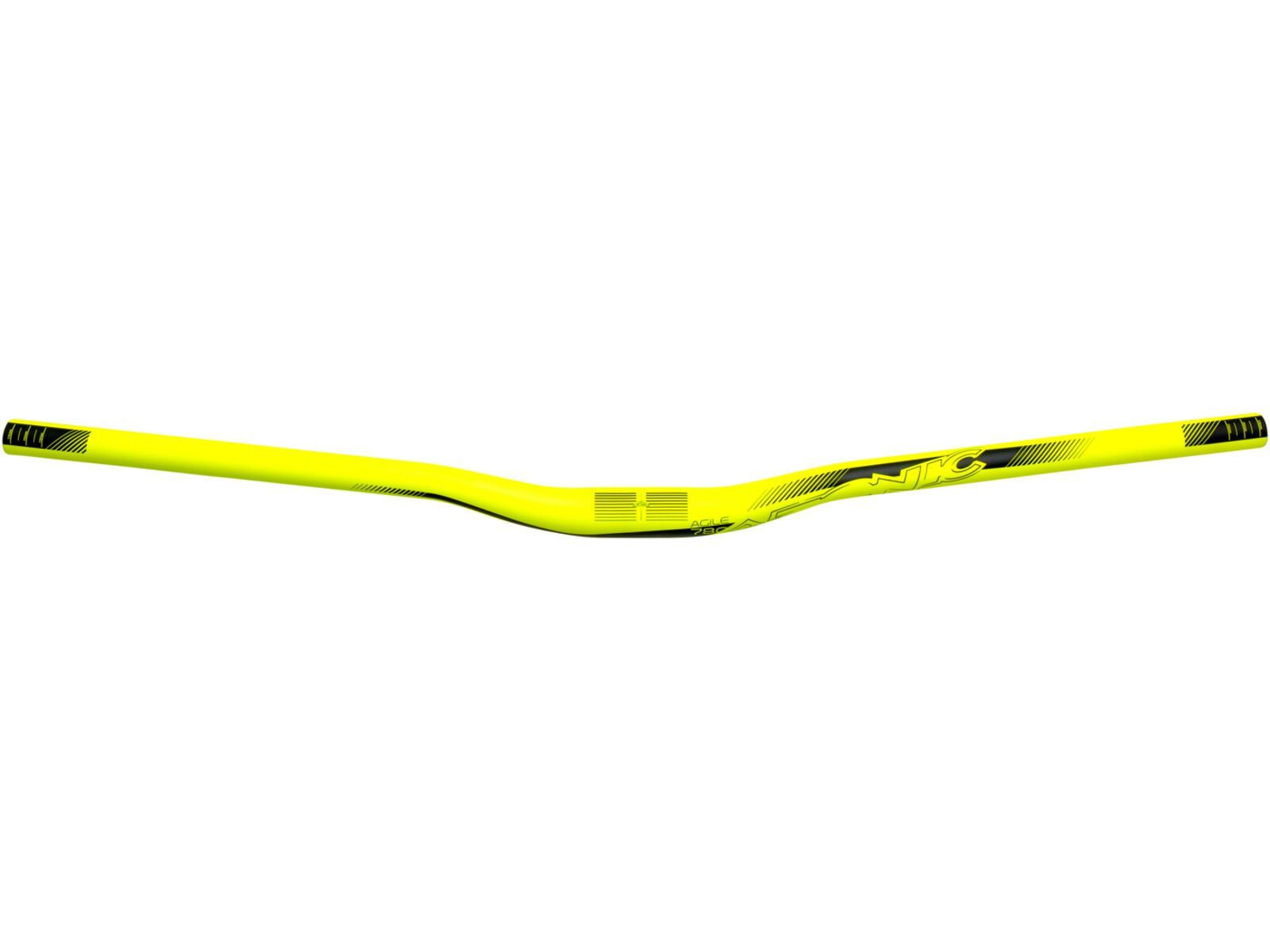 Azonic Agile Handlebar - 780 mm / 1" Rise, neon yellow | Bild 1