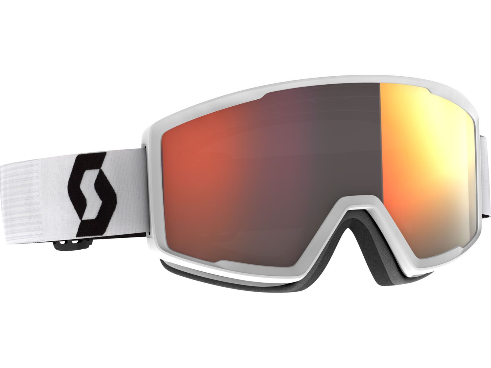 Scott Factor Pro, Solar Red Chrome / mineral white/black | Bild 1