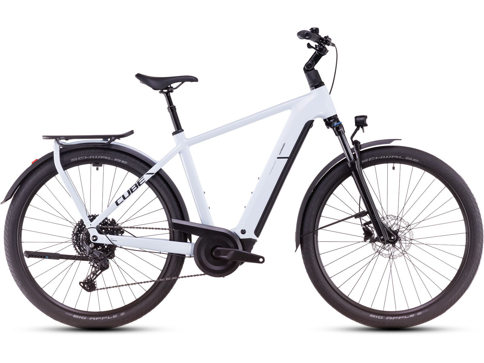 Cube Kathmandu Hybrid One 800, polarwhite´n´black | Bild 1