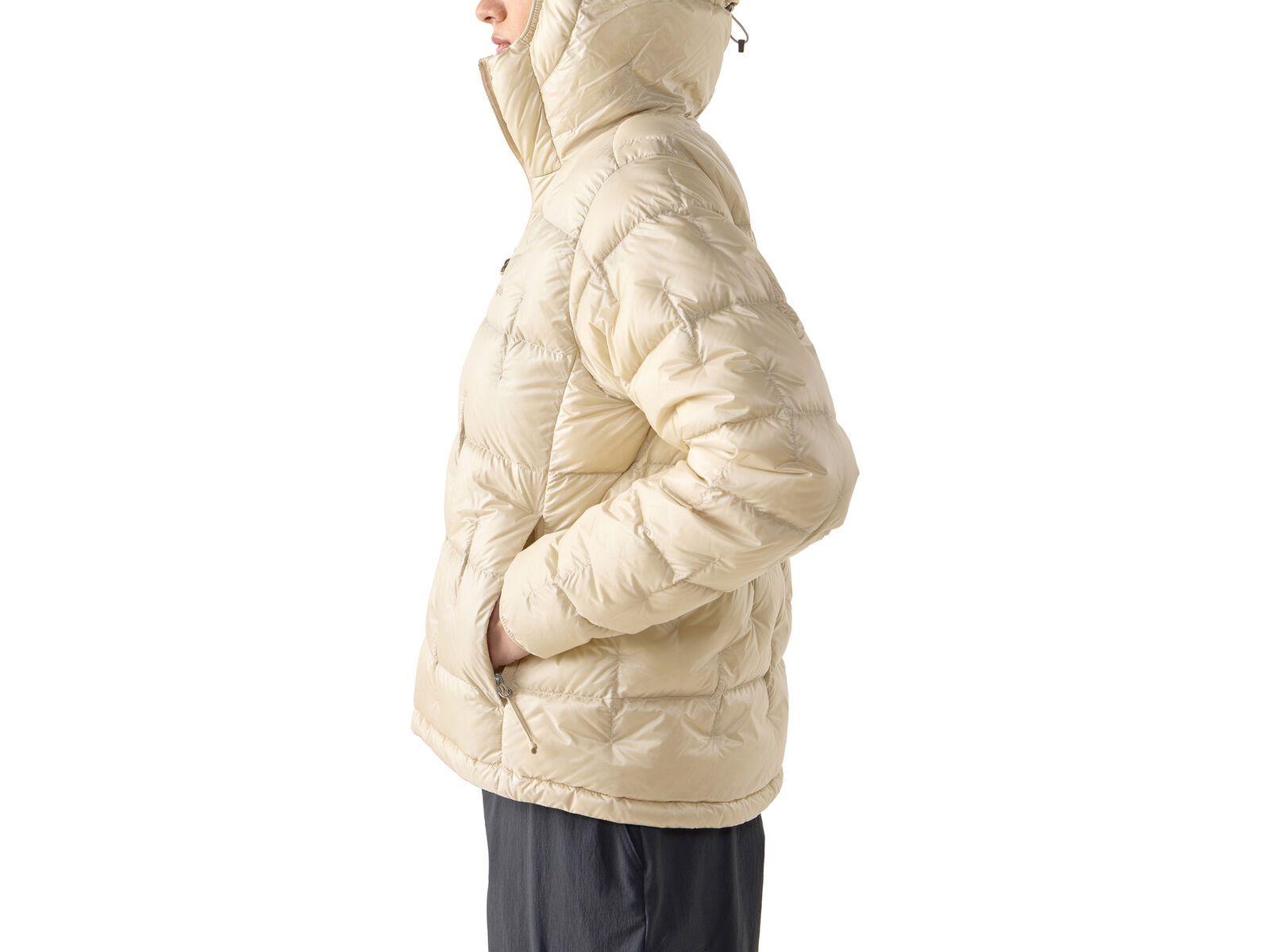 Haglöfs Hede Down Hood Women, chalk beige | Bild 4