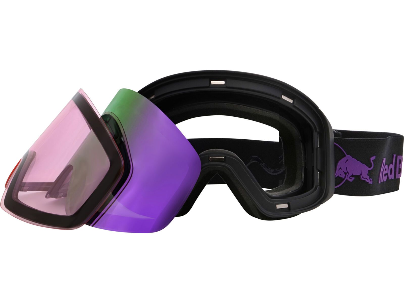 Red Bull Spect Eyewear Jamm, Orange-Purple Mirror / black | Bild 6