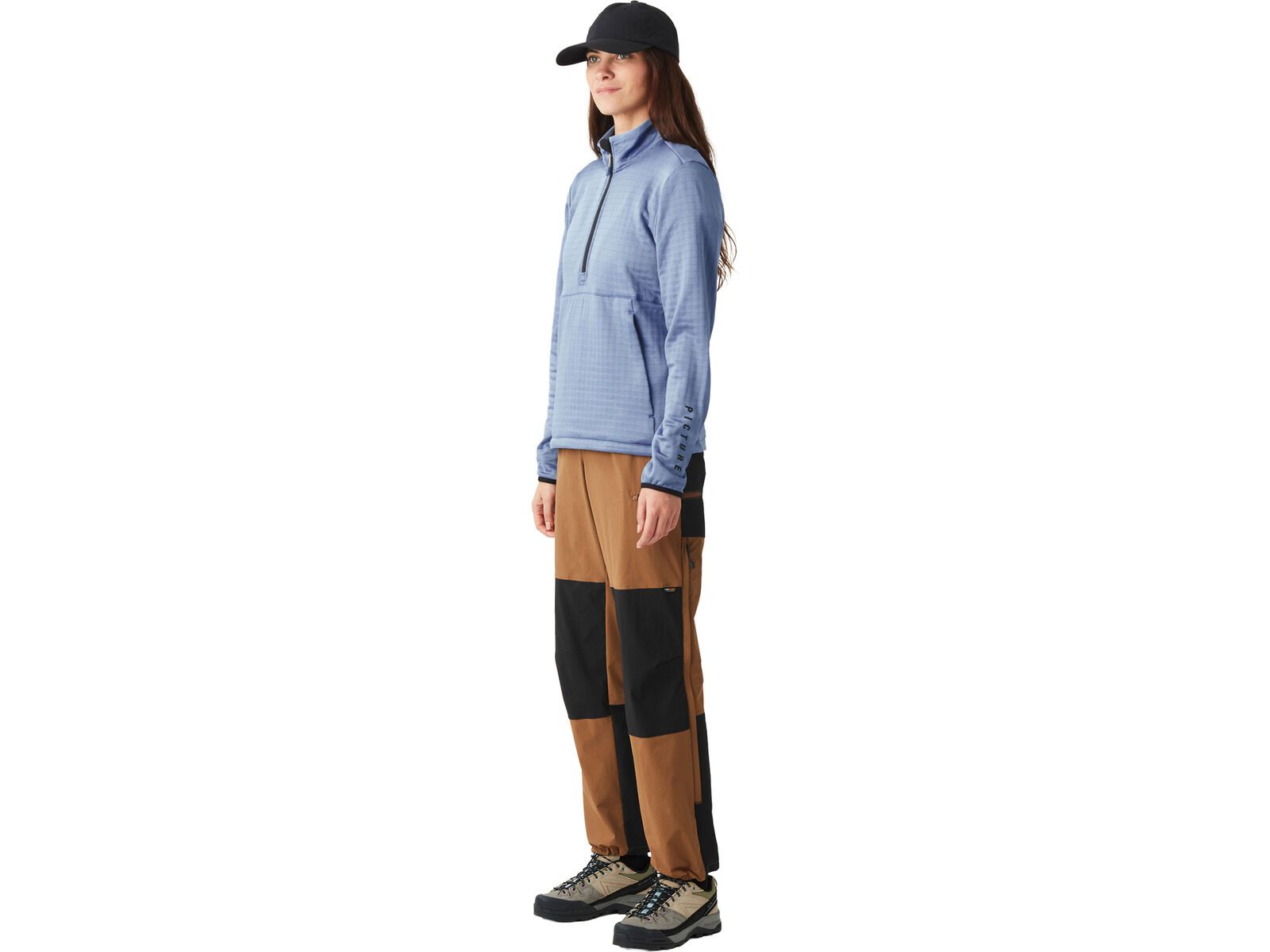 Picture Bake W 1/4 Grid Fleece, stonewash | Bild 5