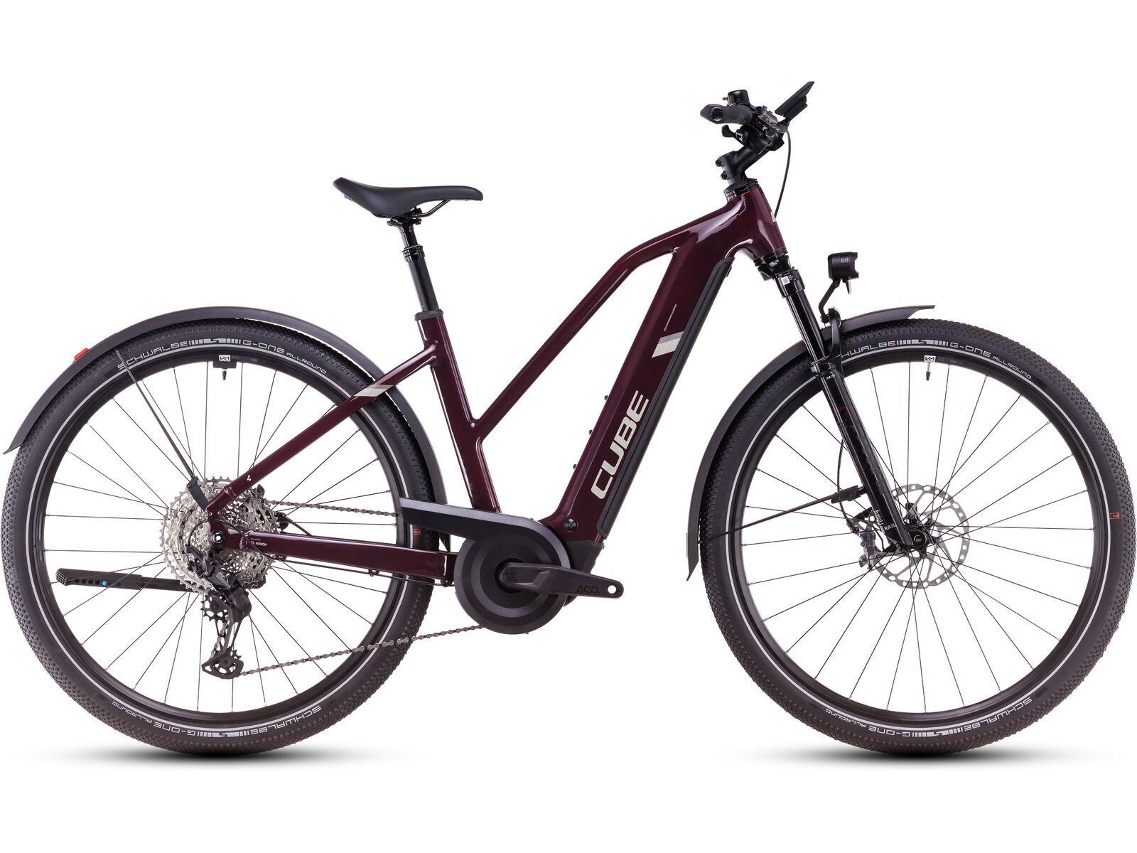 Cube Nuride Hybrid SLX 800 Allroad Trapeze, amarone´n´lunar | Bild 1