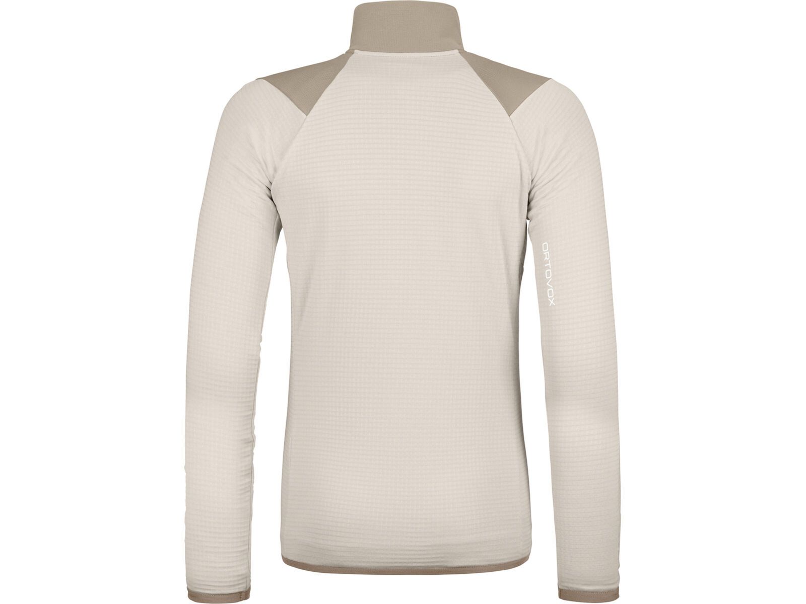 Ortovox Merino Fleece Grid Jacket W, white chalk | Bild 2