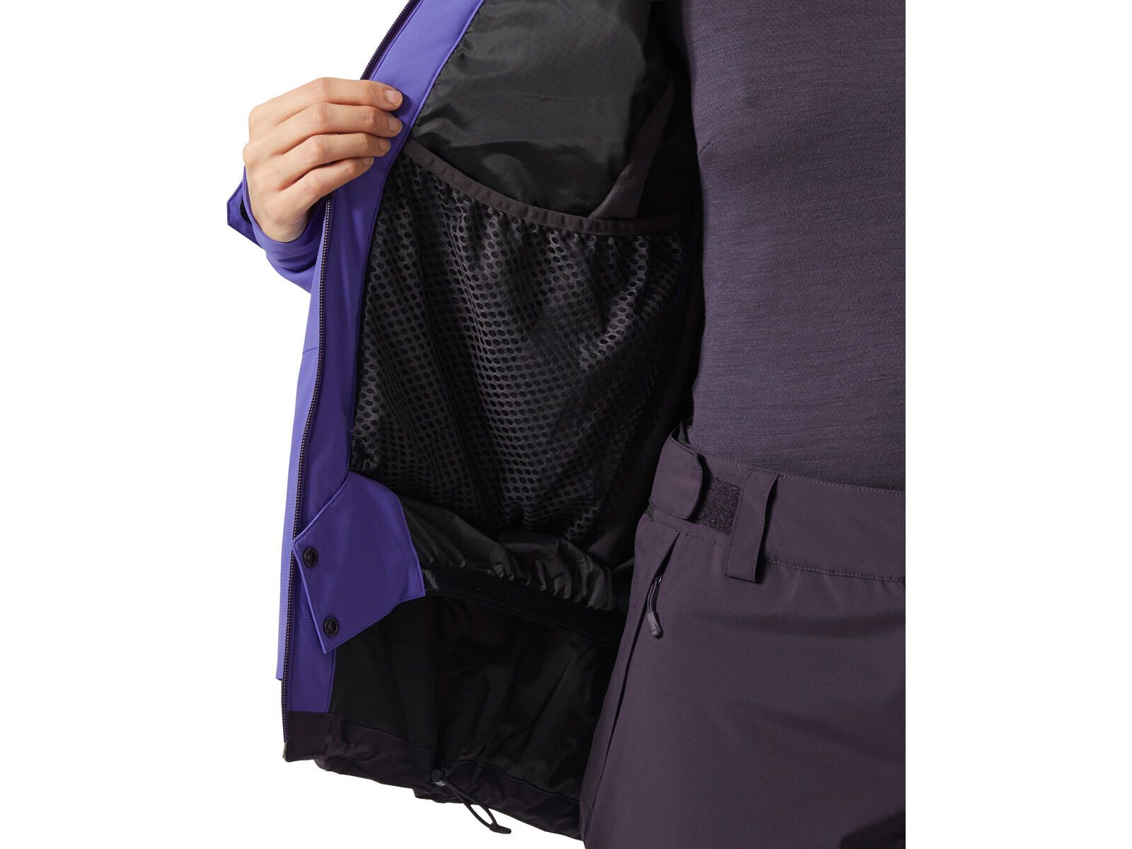 Helly Hansen Powchaser 2.0 Jacket Damen, black grape | Bild 7