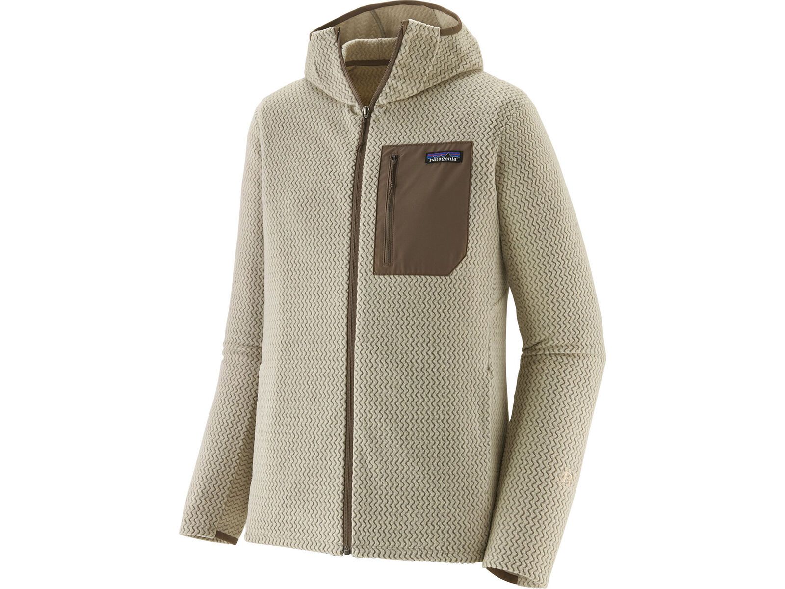 Patagonia Men's R1 Air Full-Zip Hoody, pelican | Bild 1