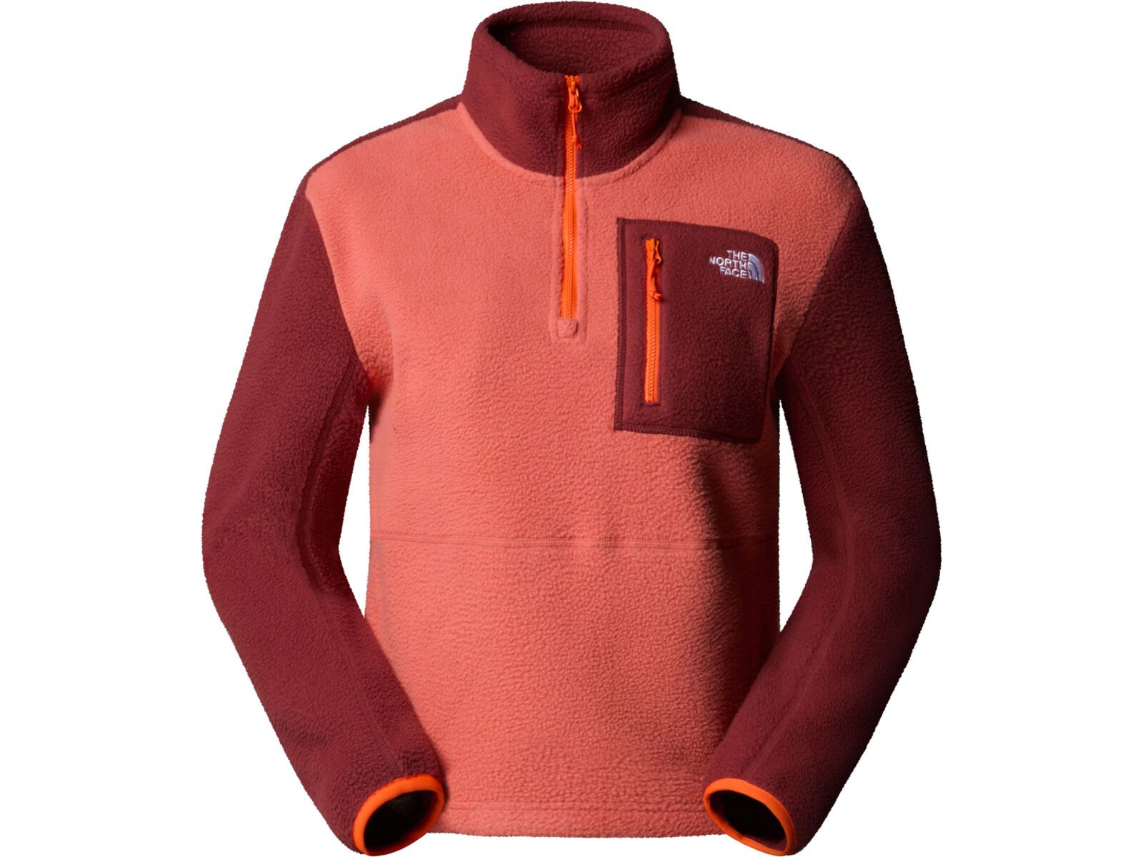 The North Face Women’s Yumiori 1/4 Zip, mars dust/sumac/solar flare | Bild 1