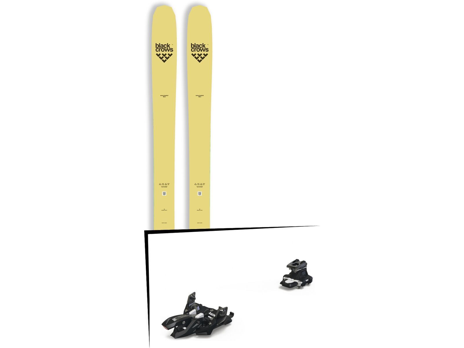 Set: Black Crows Anima Freebird 2018 + Marker Alpinist 12 black/titanium | Bild 1