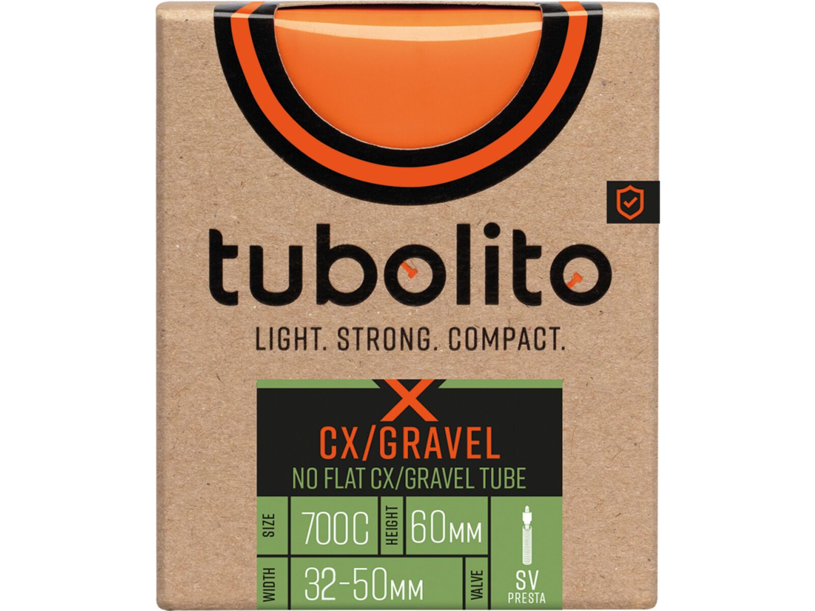 Tubolito X-Tubo CX/Gravel 60 mm - 700C x 32-50, orange | Bild 2