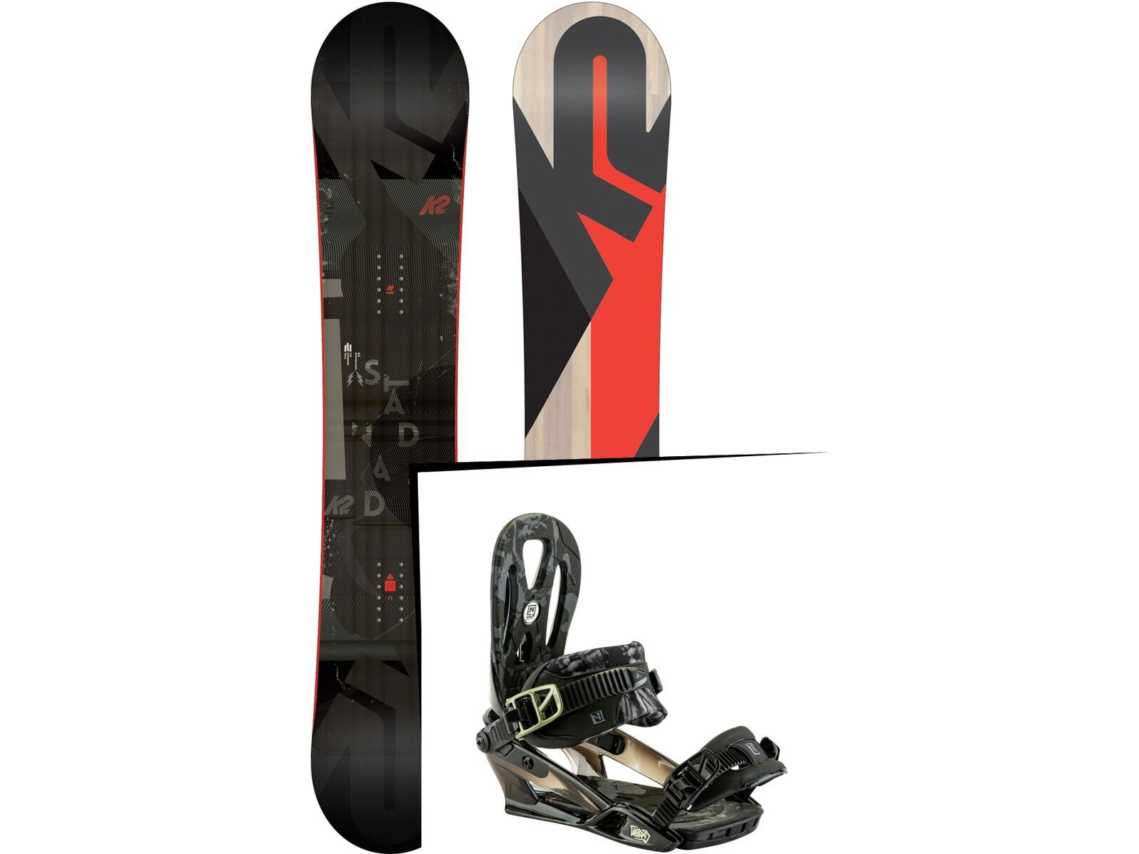 Set: K2 Standard 2018 + Nitro Wizard black | Bild 1