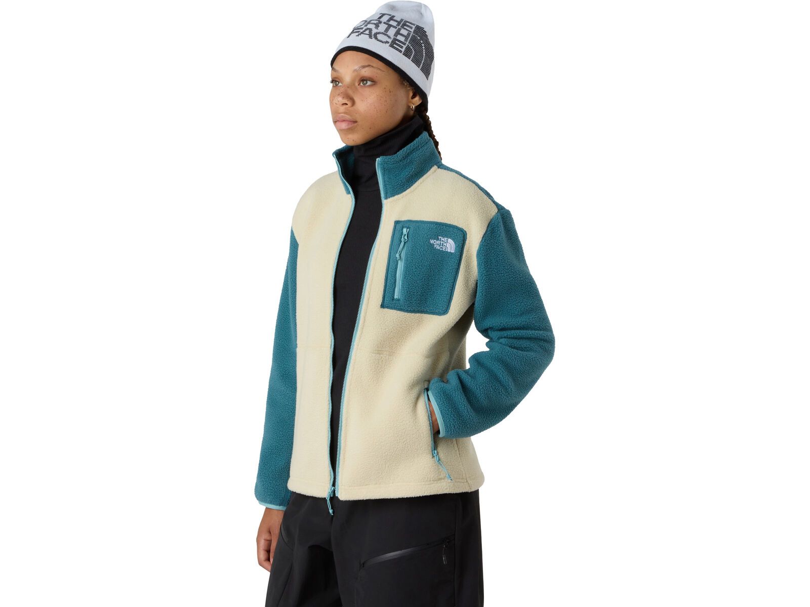 The North Face Women’s Yumiori Full Zip, gravel/space/blue eclipe | Bild 3