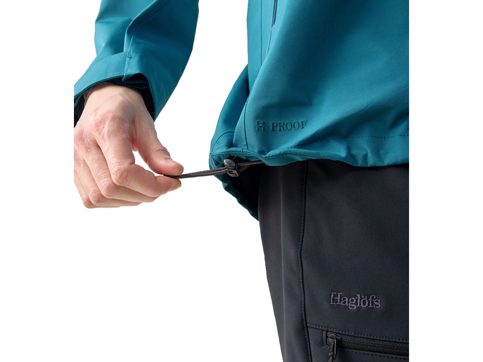Haglöfs Front Proof II Jacket Women, deep teal | Bild 10
