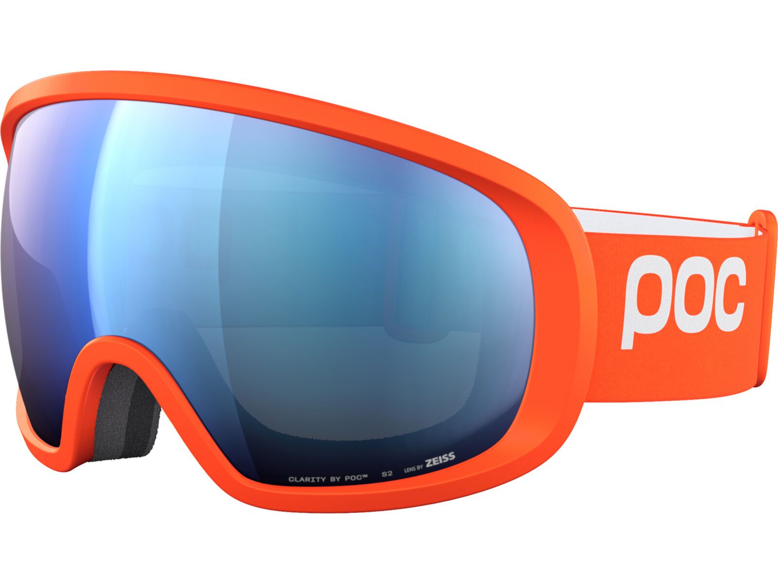 POC Fovea, Clarity Hi. Intense Partly Sunny Blue / zink orange | Bild 1