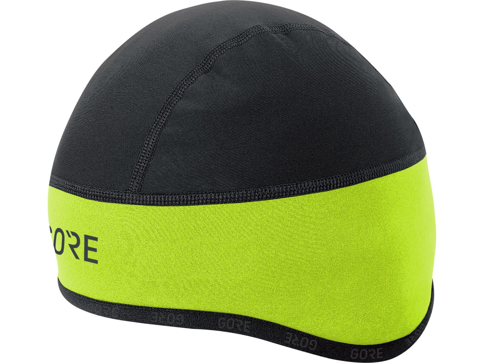 Gore Wear C3 Gore Windstopper Helmet Kappe, neon yellow/black | Bild 1