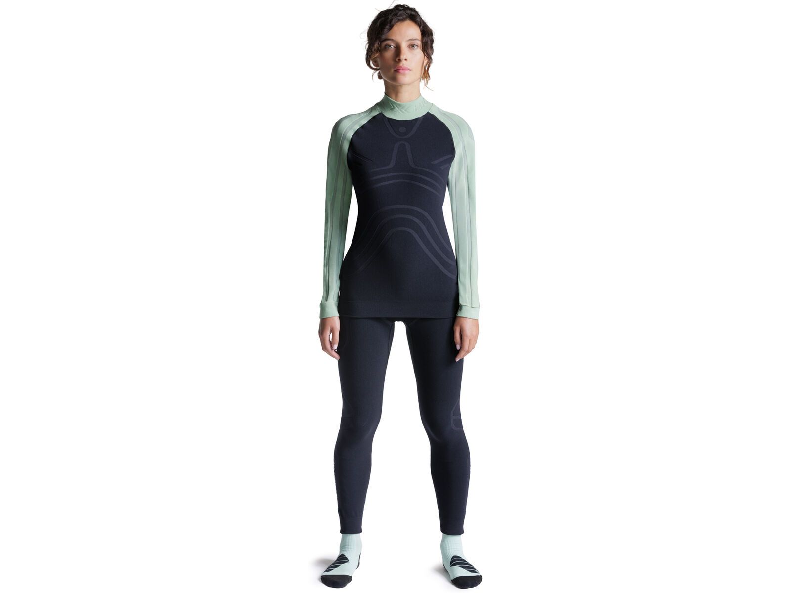 X-Bionic Heatloop Shirt LS Wmn, digital lime/x black | Bild 3