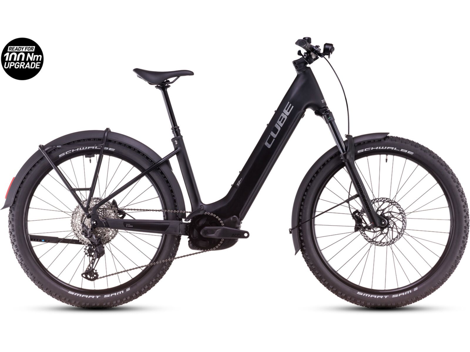 Cube Reaction Hybrid Race 800 Allroad Easy Entry, black´n´metal | Bild 1