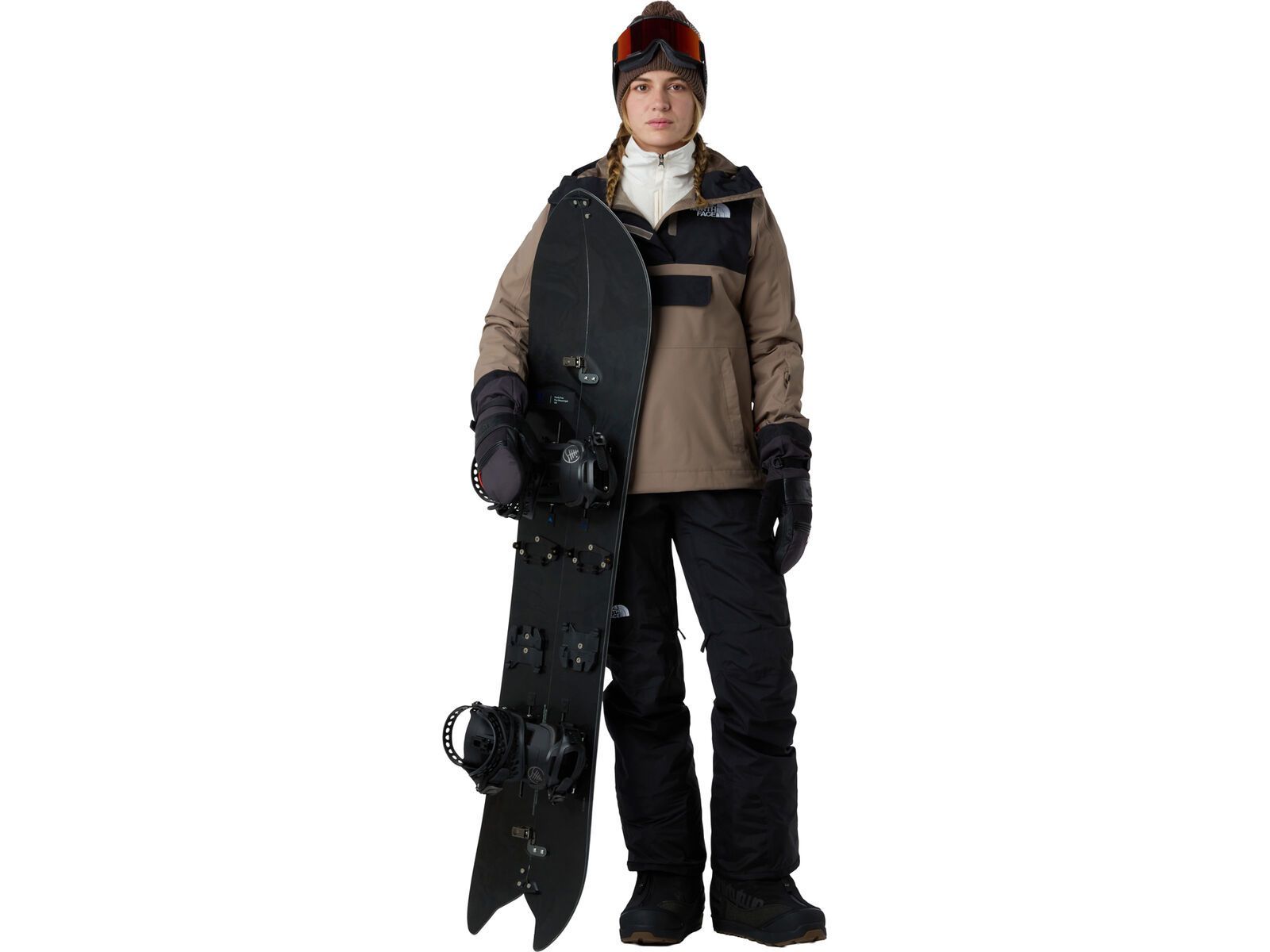 The North Face Women’s Driftview Anorak, mocha brown/tnf black | Bild 4