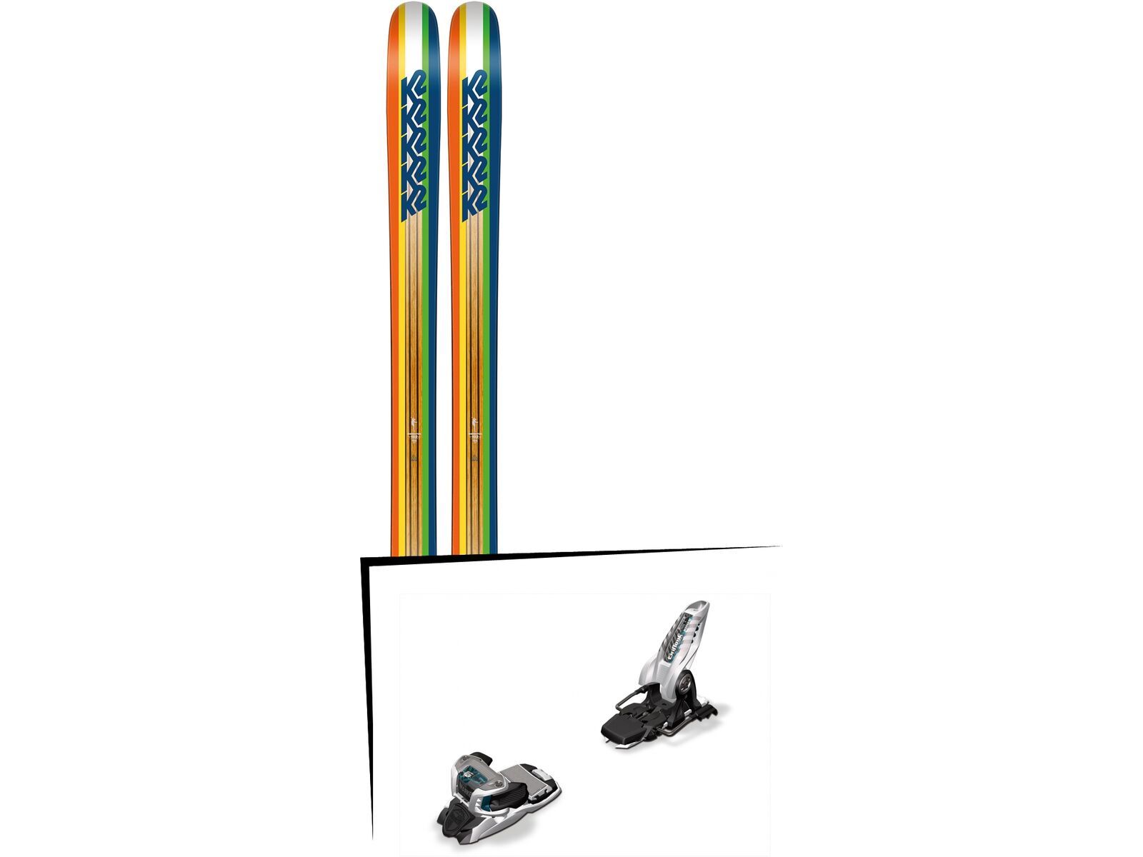 K2 SKI Set: Shreditor 102 2016 + Marker Griffon 13 | Bild 1