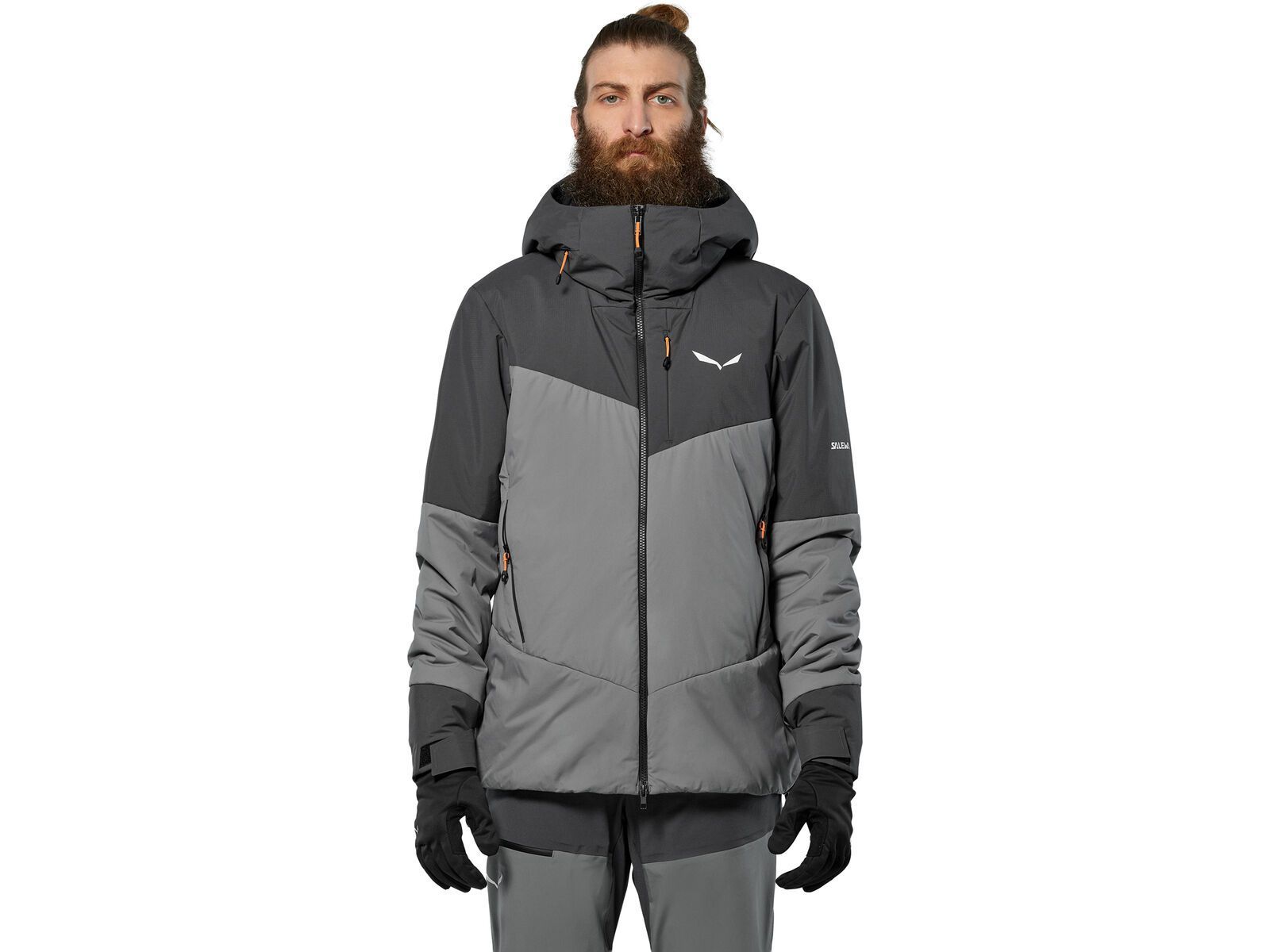 Salewa Ortles TirolWool Air Kapuzenjacke Herren, quiet shade | Bild 3