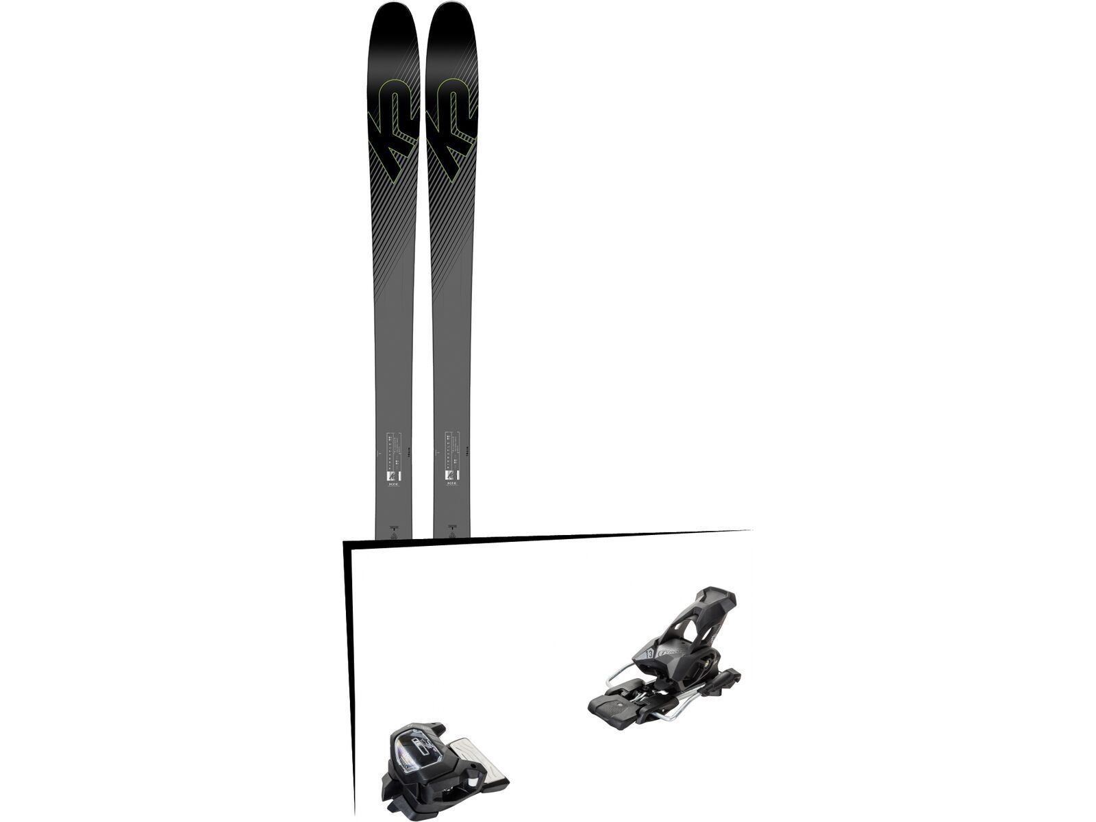 Set: K2 SKI Pinnacle 95Ti 2019 + Tyrolia Attack² 13 GW solid black | Bild 1