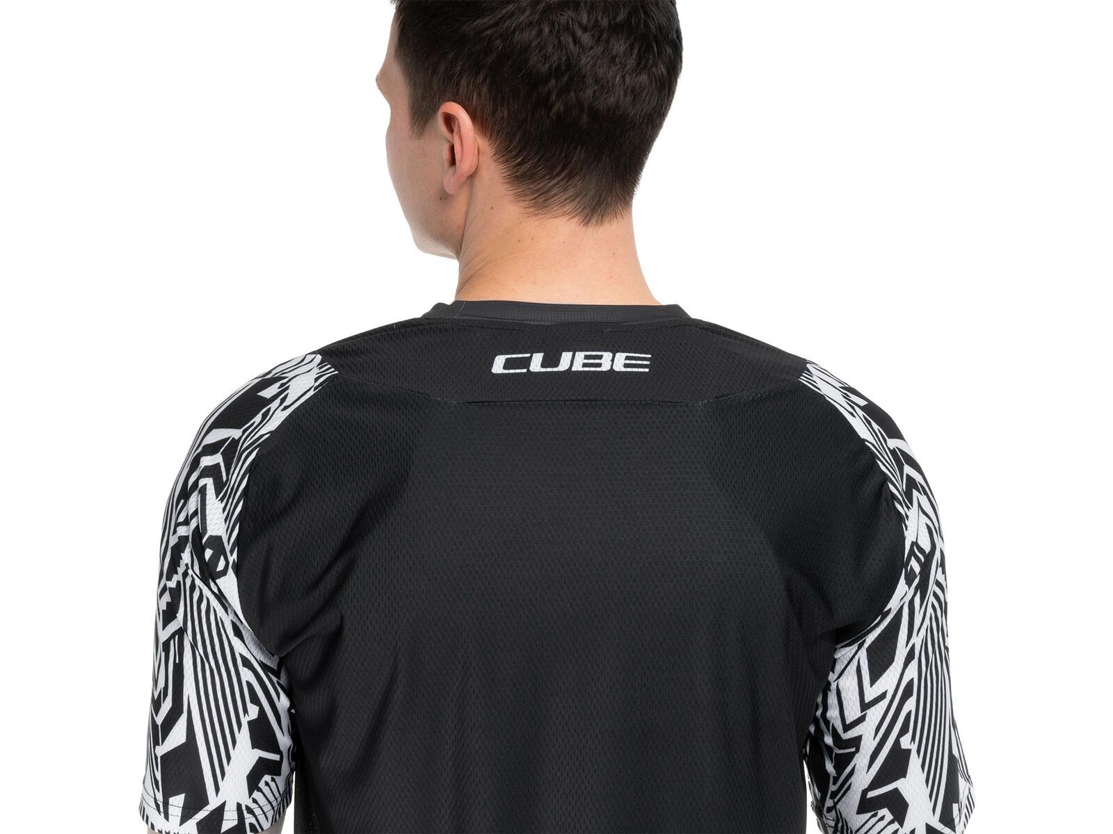 Cube MTB Trikot Razzle Dazzle kurzarm, black´n´white | Bild 4