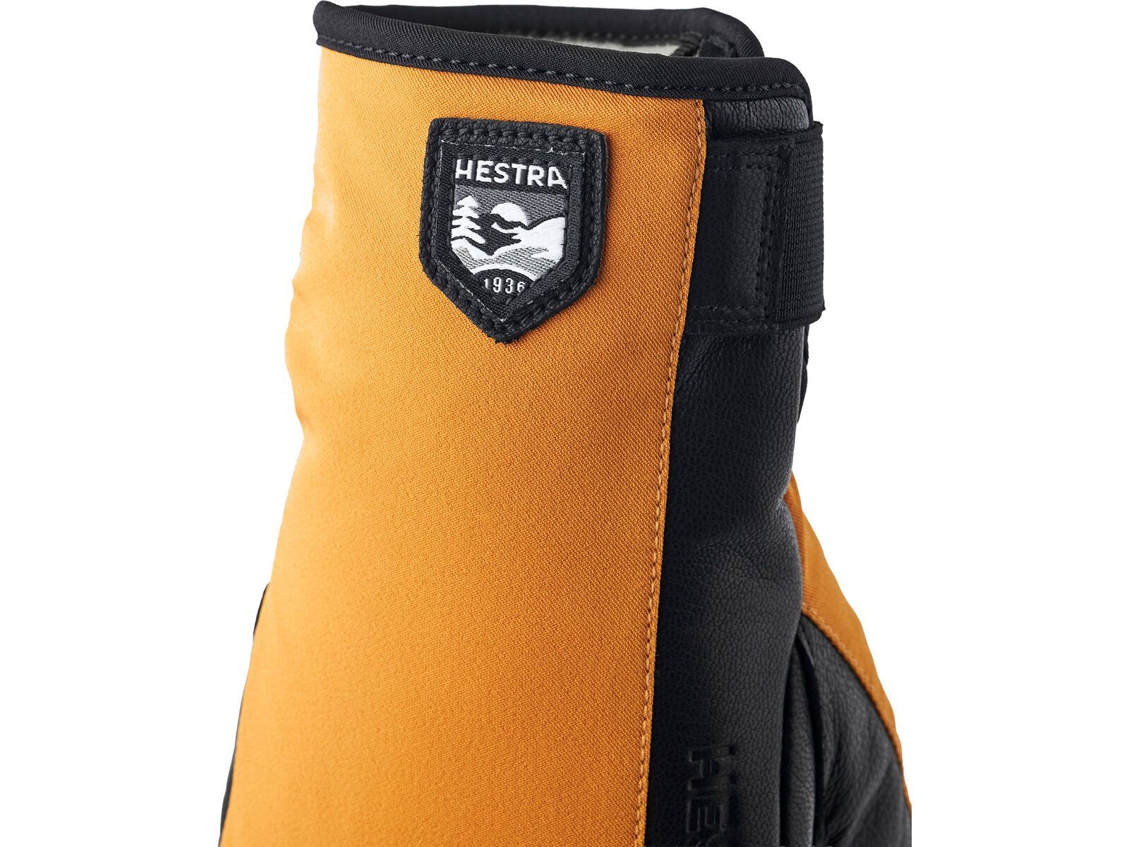 Hestra Flextron Motion Short 5 Finger, mustard/black | Bild 5