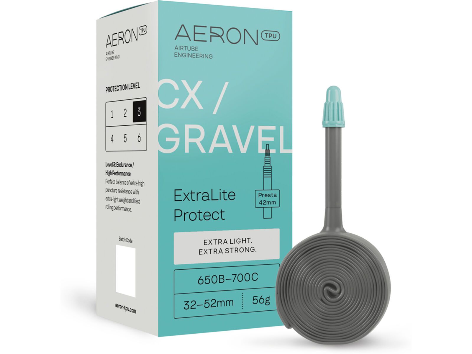 Aeron CX/Gravel - ExtraLite Protect / 32-52 / SV42 / 650B-700C | Bild 1