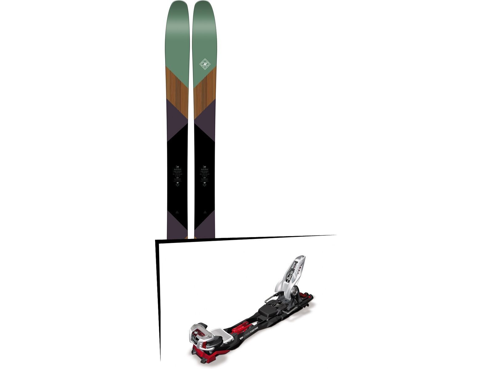 Set: K2 SKI Marksman 2017 + Marker Baron EPF 13 (499351S) | Bild 1