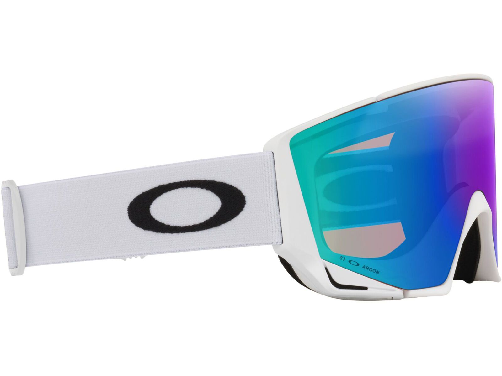 Oakley Flow Scape M, Prizm Snow Argon Iridium & Iced / matte white | Bild 12