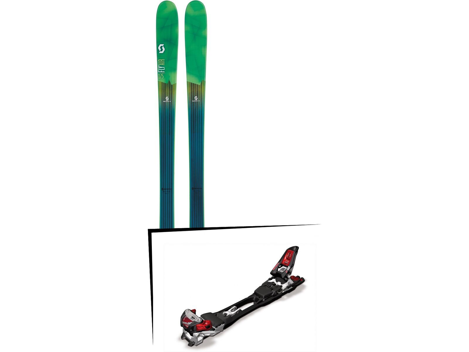 Scott Set: Fly'Air 2015 + Marker F12 Tour | Bild 1