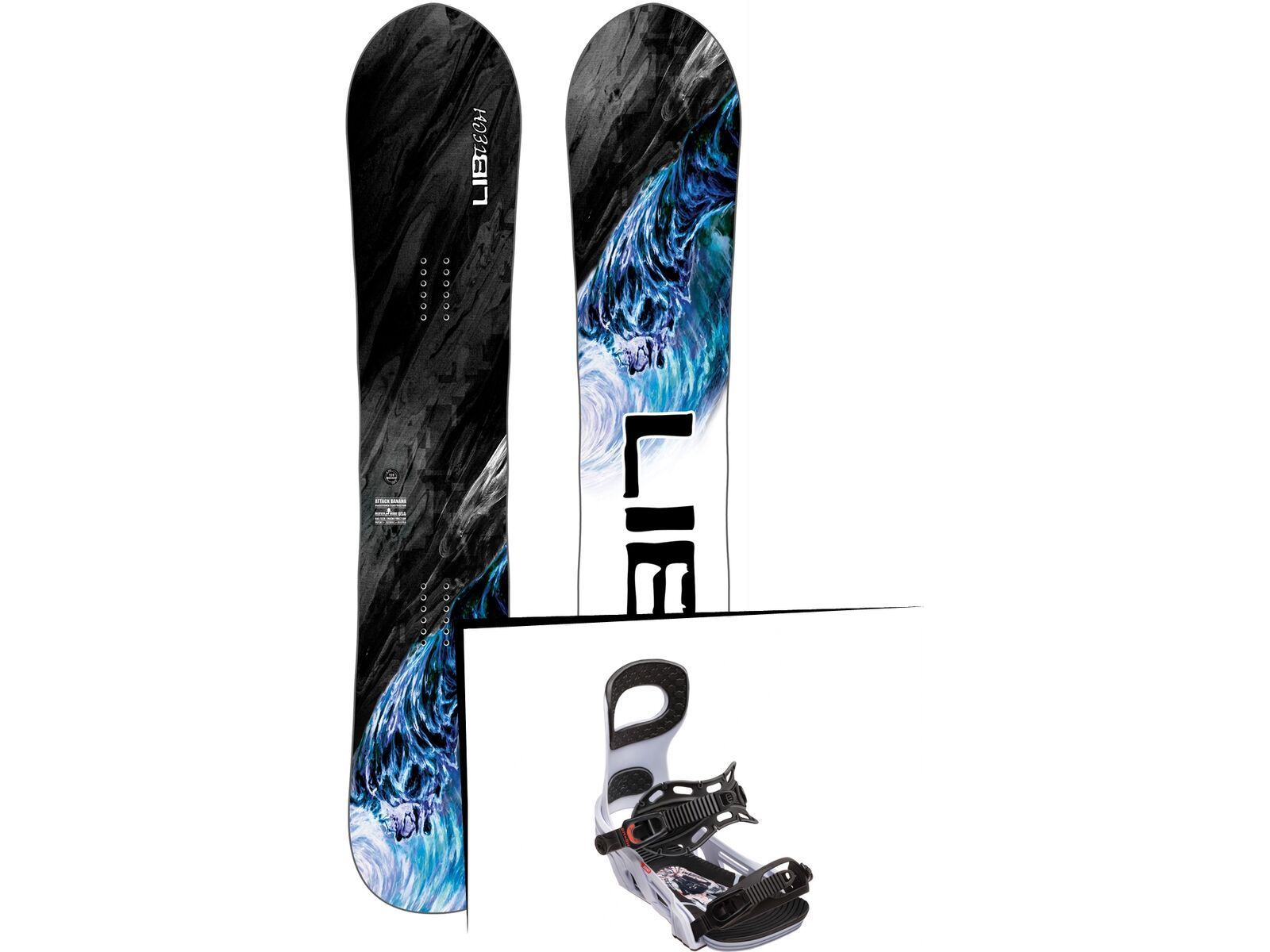 Set: Lib Tech Attack Banana 2019 + Bent Metal Joint (2260302S) | Bild 1
