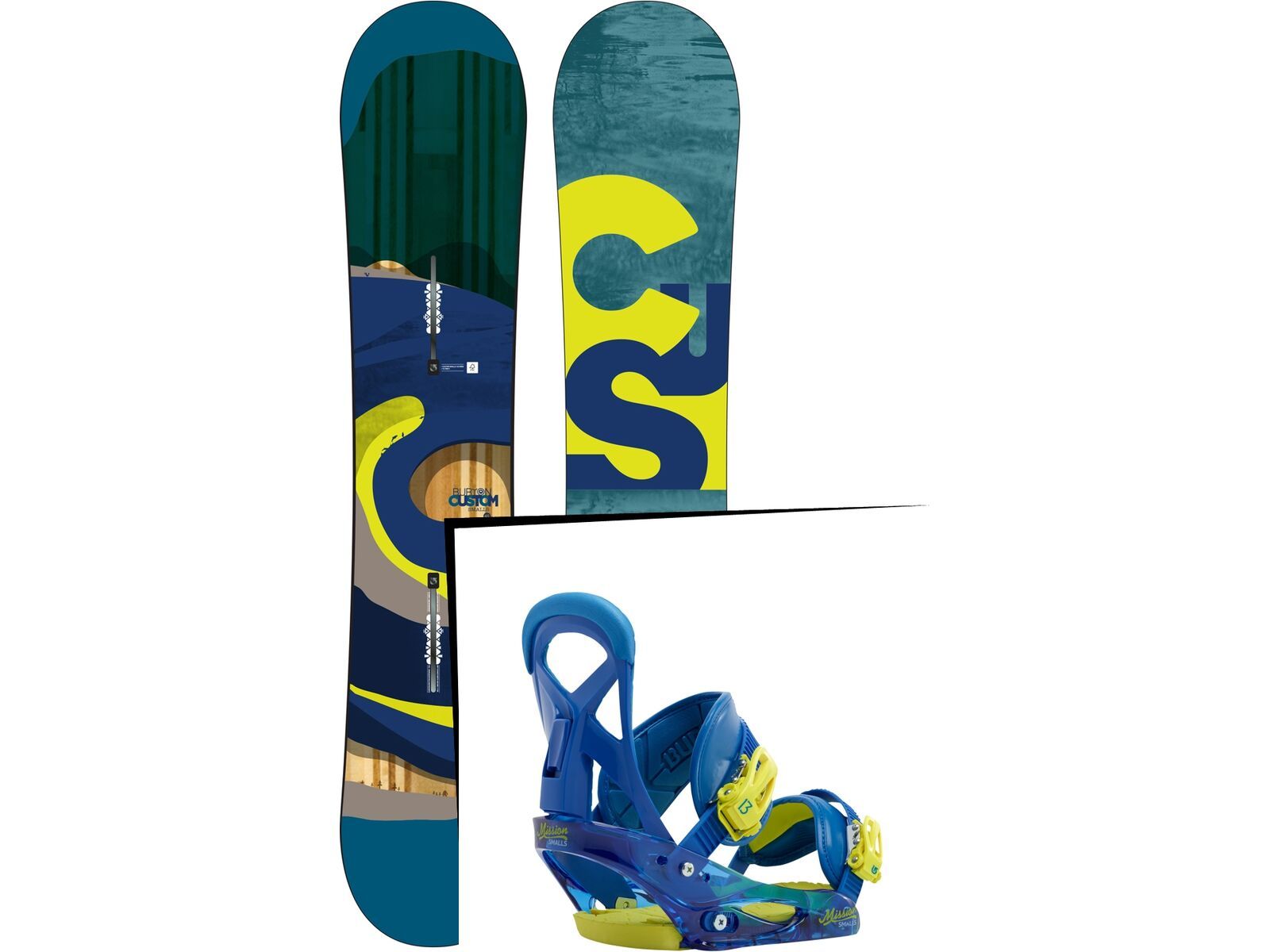 Burton Set: Custom Smalls Wide 2016 + Burton Mission Smalls | Bild 1