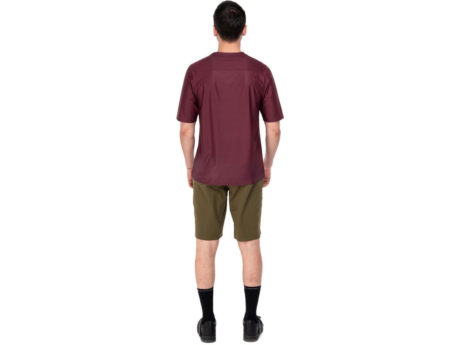 Cube Funktionsshirt kurzarm, bordeaux | Bild 5