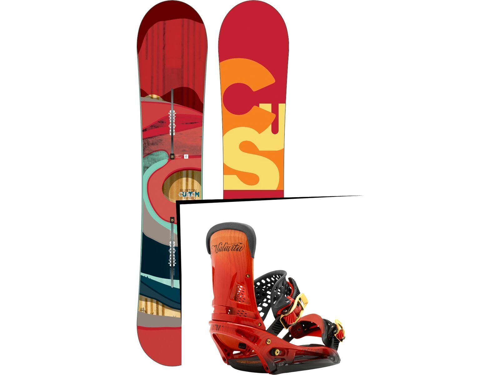 Burton Set: Custom Flying V 2016 + Burton Malavita EST | Bild 1