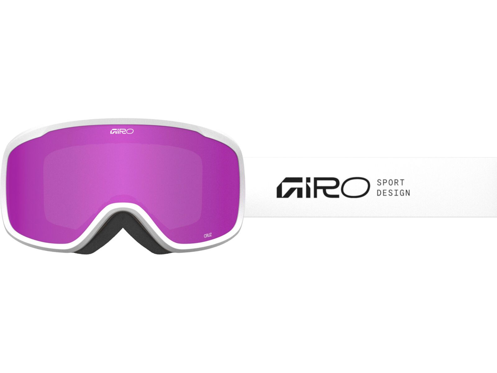 Giro Cruz, Amber Pink / stacked white | Bild 1